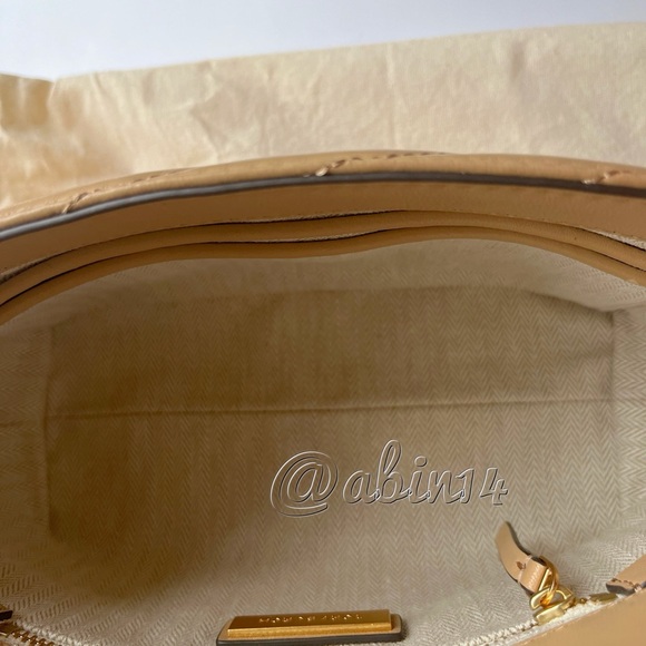 Tory Burch Kira Chevron Small Convertible Leather Shoulder Bag - Picture 10 of 16